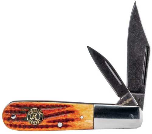 Remington Backwoods Barlow Folder Knife 3-1/2" Clip Point Blade