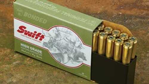 Swift A-Frame Rifle Ammunition 7mm Remington Magnum 160 Grain Semi-Spitzer (SP) 2899 Fps 20 Rounds