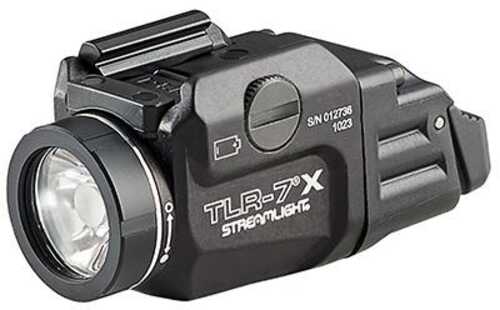 StreamLight TLR-7 X USB Weapon Light With Paddle Switches Key Kit And Battery Black