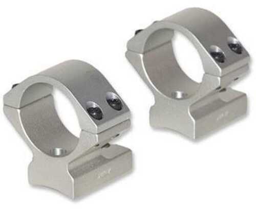 Talley Lightweight Alloy Mount Combo - Silver 1" - Low Savage w/ Accutrigger Stevens 200 Stiller Predator