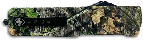 Templar Knife Premium Weighted OTF Automatic Knife Large Zinc Mossy Oak Obsession Dagger Black D2