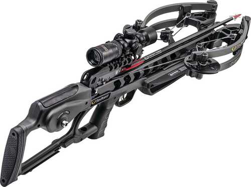 Ten Point Viper S400 Crossbow Package ACUslide RangeMaster Pro Scope - Graphite