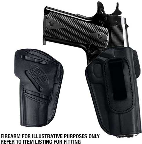 Tagua 4 In 1 Inside The Pants Holster Without Thumb Break Keltec 380 w/Laser Black Right Hand