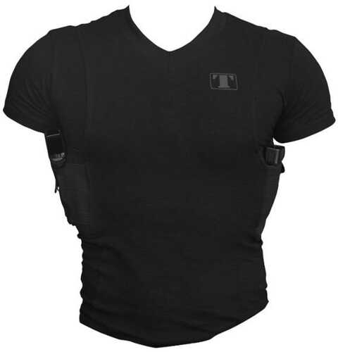 Tagua Spandex Large Holster T-Shirt Black
