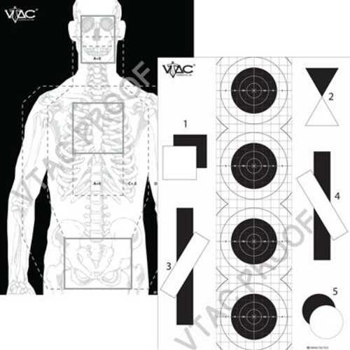 Viking VTAC Double Sided Tactical Target (100)