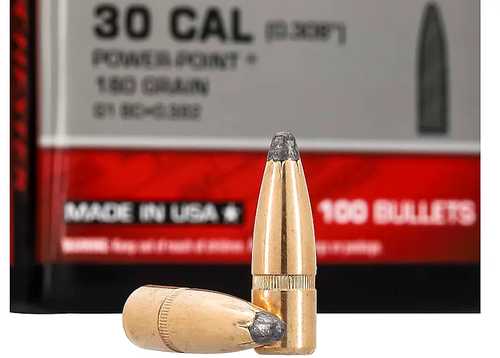 Winchester Bullets .308 Cal 180 Grain Power Point 100 Count