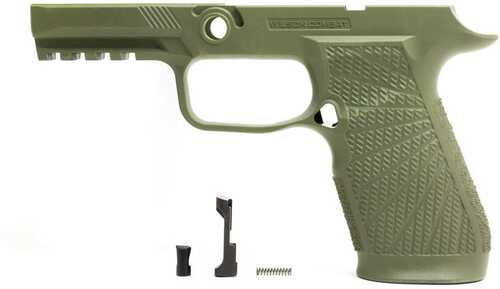 Wilson Combat Grip Module For Sig P320 Carry No Manual Safety Green