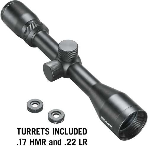 Exclusive Weaver Classic Series Rifle Scope - 3-9x40mm Rimfire SFP Dual-X 1"