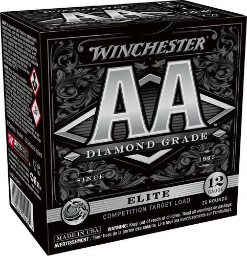 Winchester AA Diamond Grade Shotshells 12 Ga 2-3/4" 1Oz 1350 Fps #7.5 25/ct