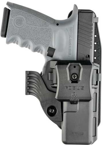 Click to see larger image. Fobus Handgun Holster OWB Paddle IWB Clip Wing & Sweatguard Appendix For Glock 19 19X 23 32 45 Black Ambi