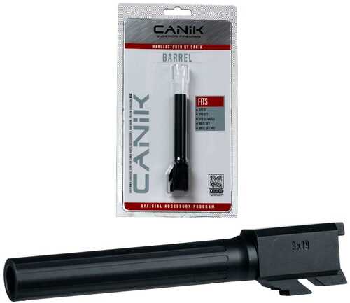 Century Arms Canik Steel Drop In Barrel For Select Pistols Full Size Fluted Black