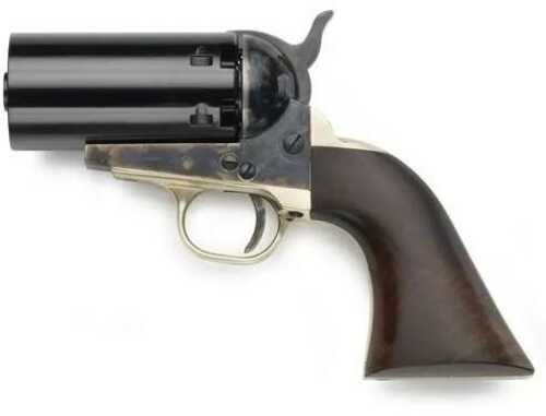 Pietta 1851 Navy Pepperbox Case Hardened Walnut Grips - .36 Cal