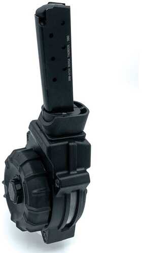 ProMag Drum Magazine .380ACP 30 Rounds Fits Bersa Thunder 380 Polymer Construction Black DRM-A104