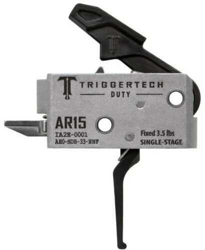 TriggerTech AR Duty Single-Stage 3.5 Lb Flat Black