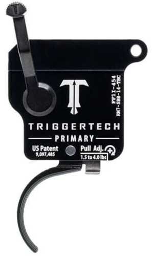 Triggertech Rem Model 7 Primary Single Stage Trigger 1.5-4 Lbs Curved Black