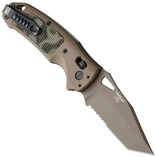 Hogue Sig K320 Scorpion AXG Knife 3 1/2" Tanto Blade FDE