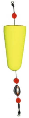 Comal Floats Bay Slayer Shallow Popper 2.75in Yellow Weighted 1pk Md#: WS275RBY