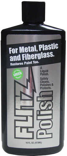 Flitz Metal Polish Liquid 473 Ml 16 Oz Bottle, Model: LQ04506