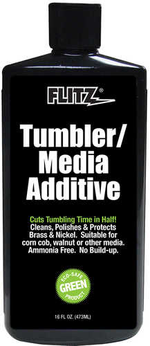 Flitz Tumbler Media Additive 473 Ml 16 Oz Bottle, Model: TA04806