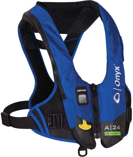 Onyx Impulse A-24 IN-Sight Auto Inflatable Life Jkt Blue