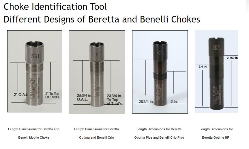 Trulock Benelli Crio Plus Precision Hunter 28 Gauge Choke Tube Improved Modified