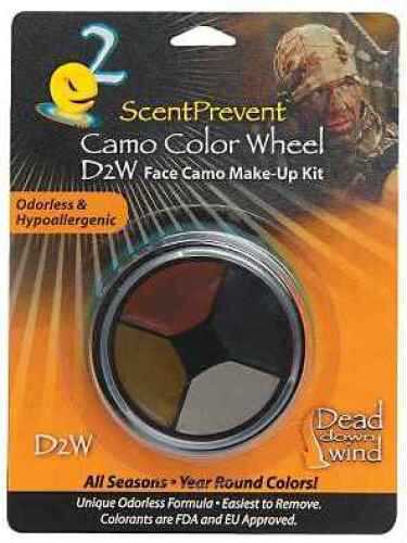 Dead Down Wind Scent Eliminator Face Camo 4 Color Wheel 1201