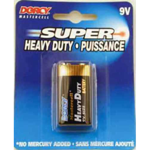 Dorcy Mastercell Batteries 9-Volt Heavy-Duty 1/Pack 1510