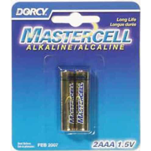 Dorcy Mastercell Batteries AAA Alkaline 2/Pack 1623