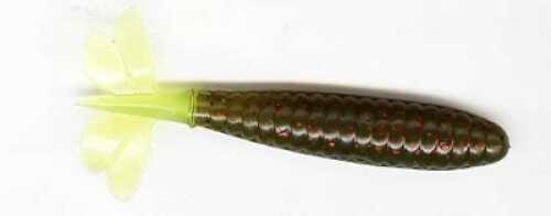 Deadly Dudley Mauler Shrimp 10pk 3in Avo/Chartreuse Tail Md#: DDMS10-ACT