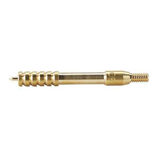Dewey Rods Professional Brass Jag for Non-Coated .30-.35 Caliber - 8/32 male thread Also fits other manufact 30JM