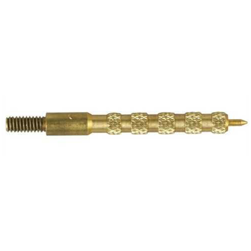 Dewey Rods Professional .38/.357 Calibe Brass Jag for Non-Coater - 8/32 Male Threaded Model: 38JM