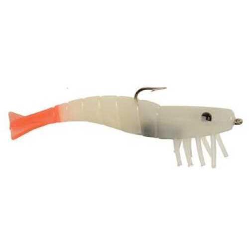 Doa Lures DOA Shrimp Spare Parts 9pk 3in Glow Fire Tail Md#: FSH-3-9P-329