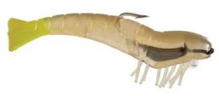 Doa Lures DOA Shrimp 3pk 1/4 3-1/2 Clear/Chartreuse Tai Md#: FSH-3-3P-316