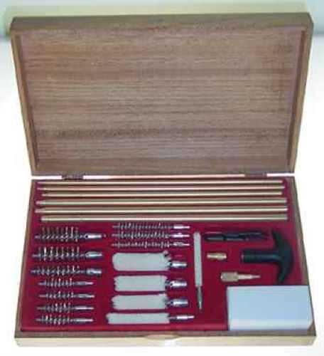 DAC Technologies DAC Gun Cleaning Kit 27-Piece with Wooden Box UGC76W