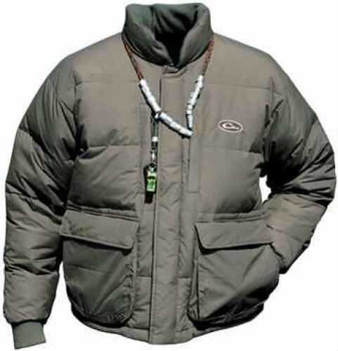 Click to see larger image. Drake Waterfowl Down Coat Olive 1200g Goose Size XXL DW205OLVXXL