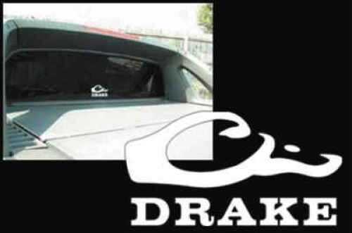Click to see larger image. Drake Waterfowl Window Decals White DW80220