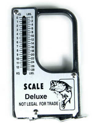 Eagle Claw Fishing Tackle Scale 28# Pocket W/38in Tape Md#: 04070-001