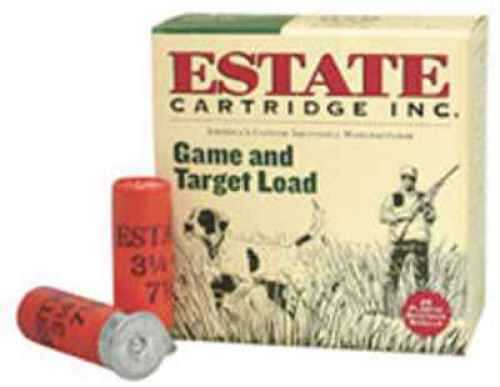 Estate Cartridge Game & Target Shotshell Ammunition 12ga 2.75In #8 1oz 25bx 10 Per Case (Case Price) Size #8 GTL128