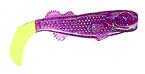 Click to see larger image. Edge Products Hybrids Marsh Minnow 4in 7pk Purple Chartreuse Md#: M45300