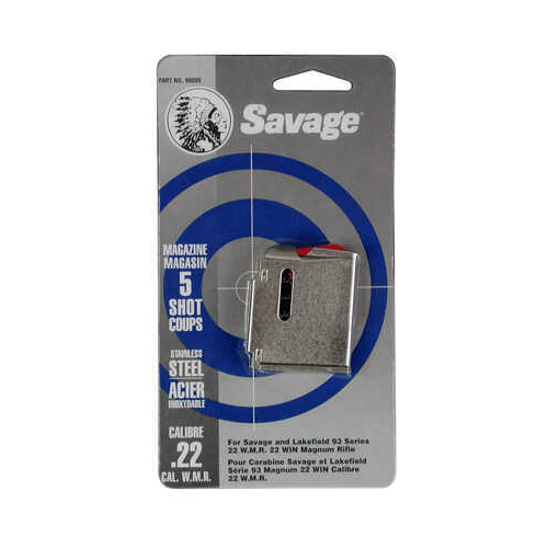 Savage Arms Magazine 93 Series .22WMR/.17HMR 5-Rnd Stainless