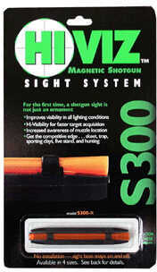 HiViz Sight Systems Shotgun Front Magnetic Rib .218-.328" Red
