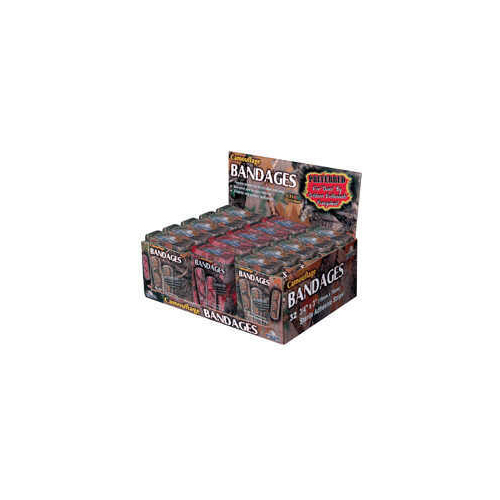 Rivers Edge Products BANDAGES Display 15 TINS Of 32-Camo