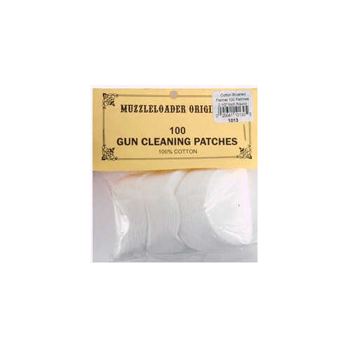 Muzzle Loader Originals M-Loader Cotton Patch .45-.58 Cleaning 100Pk