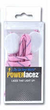4id PowerLacez Light Up Shoelaces Pink