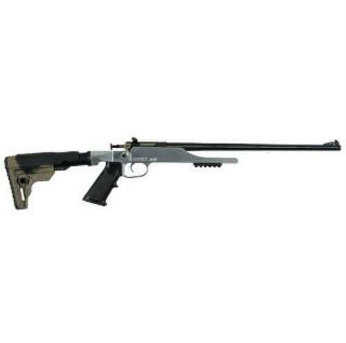 Crickett Ksa 76061 Alloy Rifle With Rail 22 Long Silver