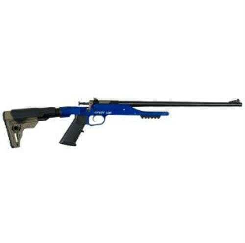 Crickett Ksa 76061 Alloy Rifle With Rail 22 Long Blue