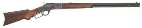 Cimarron/Uberti 1873 Deluxe Rifle with Pistol Grip 30" Barrel .45 Colt Charcoal Blue Finish