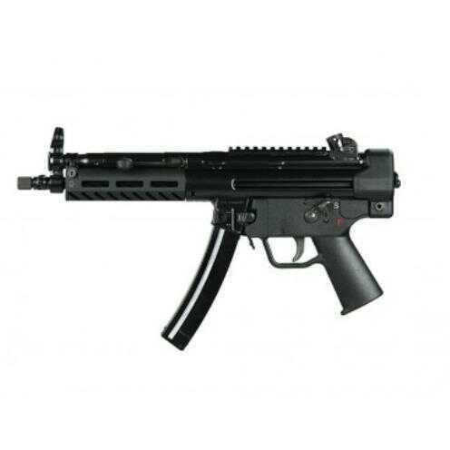 MP5 Semi Auto PTR 9CT Pistol 9mm 8.86" Threaded Barrel 30 Rounds Black Clone with Two Mags