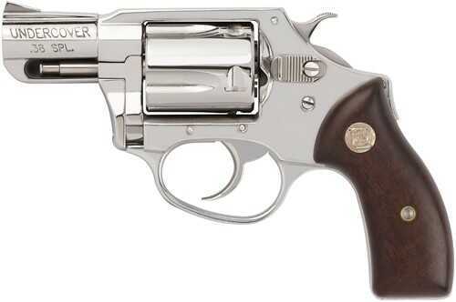 Charter Arms Undercover Revolver 38 Special 2" Barrel Hi-polish Stainless Steel