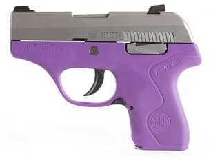Beretta Pico .380 ACP Semi Auto Pistol 2.7" Barrel 6 Rounds Two Tone Polymer Frame Inox/Lavender Finish